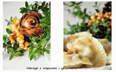 Zdjęcie: Pierogi z kapustą i grzybami Zdjęcie - Pierogi z kapustą i grzybami - Przepisy kulinarne ze zdjęciami